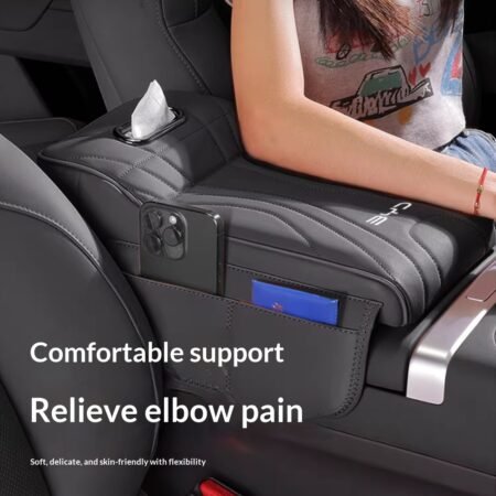 Car Armrest Box Height Increase Pad - Image 1